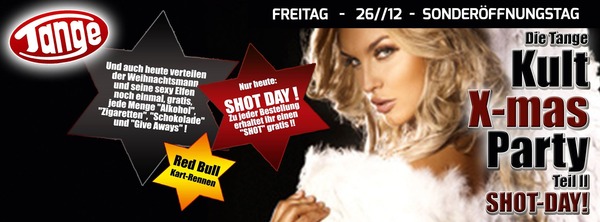 Party Flyer: Die Kult-X-Mas-Party Teil 2 am 26.12.2014 in Apen