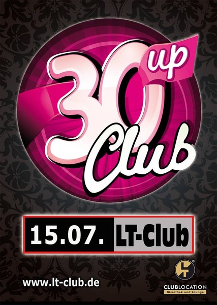 Party Flyer: 30up-Club am 15.07.2016 in Rostock