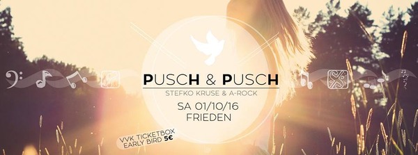 Party Flyer: PUSCH & PUSCH im Frieden am 01.10.2016 in Rostock