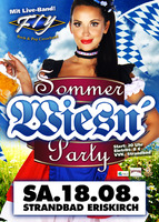 Sommer  Wiesn' Party mit der Band Fly im Strandbad Eriskirch am Samstag, 18.08.2012