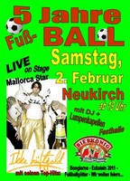 Fu- BALL der PARTYKRACHER  am Samstag, 02.02.2013