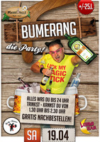 Mausefalle Bad Saulgau - BUMERANG - Die Party am Samstag, 19.04.2014