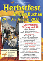 Herbstfest Bad Buchau am Freitag, 29.08.2014
