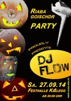 Riabagoischdr-Party in Kisslegg am Samstag, 27.09.2014