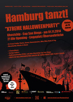Hamburg tanzt! "Xtreme Halloweenparty" am Samstag, 01.11.2014