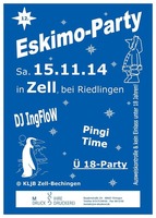 12. Eskimo-Party am Samstag, 15.11.2014