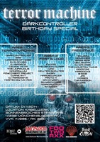 terror machine - Darkcontroller Birthday Special am Samstag, 01.11.2014