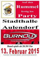 Auf den Rummel fertig los - Party - am Fr. 13.02.2015 in Aulendorf (Ravensburg)