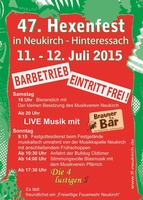 47. Hexenfest in Neukirch-Hinteressach am Samstag, 11.07.2015