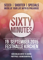 Sixty Minutes - Music of your life - am Sa. 19.09.2015 in Ehingen a.d. Donau (Alb-Donau-Kreis)