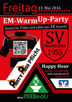Soccer EM-WarmUp-Party am Freitag, 13.05.2016