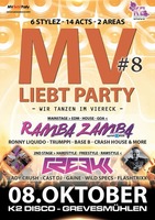 MV liebt Party #8 - Wir tanzen im Viereck am Samstag, 08.10.2016