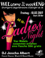 WELcome to the weekEND - LADIES NIGHT (ab 16) am Freitag, 10.02.2017