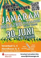29. Binzwanger Open Air am Freitag, 30.06.2017