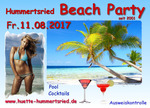 Beachparty 2017 - am Fr. 11.08.2017 in Eberhardzell (Biberach)
