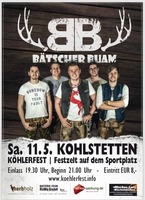 Btscher Buam beim Khlerfest - am Sa. 11.05.2019 in Engstingen (Reutlingen)