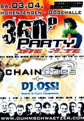 Party Flyer: 360 Party Hohentengen am 03.04.2004 in Hohentengen