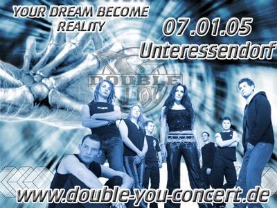 Party Flyer: Eisbärenfest mit Double You in Unteressendorf am 07.01.2005 in Ingoldingen