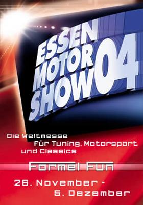 Party Flyer: Motorshow Essen 2004 am 05.12.2004 in Essen