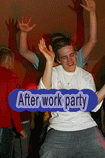 Party Flyer: After-Work-Party am 24.02.2005 in Warthausen
