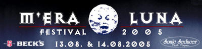 Party Flyer: Mera Luna Festival 2005 am 13.08.2005 in Hildesheim