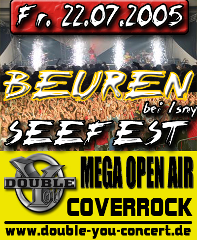 Party Flyer: DOUBLE YOU - SEEFEST - BEUREN am 22.07.2005 in Isny im Allgu