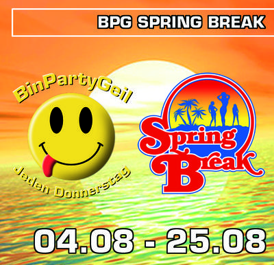 Party Flyer: BPG Spring Break am 04.08.2005 in Balingen