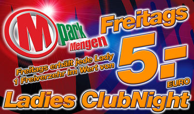Party Flyer: M-PARK LADIES CLUBNIGHT am 13.01.2006 in Mengen