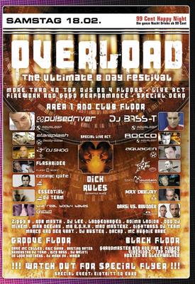 Party Flyer: OVERLOAD - The Ultimate Festival am 18.02.2006 in Sierksrade