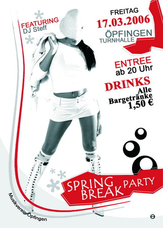 Party Flyer: Spring-Break-Party am 17.03.2006 in pfingen