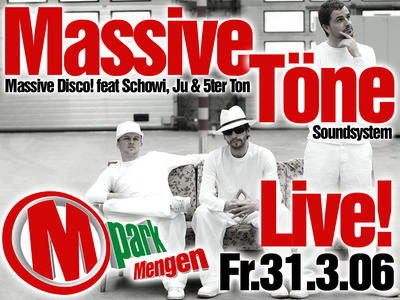 Party Flyer: M-PARK - LADIESclubNIGHT + MASSIVE TNE!!! Live... am 31.03.2006 in Mengen