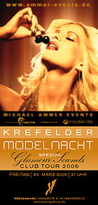 Party Flyer: Ammers Modelnacht Krefeld in der Koenigsburg am 24.03.2006 in Krefeld