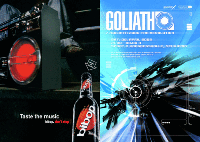 Party Flyer: Goliath 2006 am 08.04.2006 in Schwerin