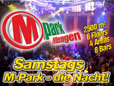 Party Flyer: M-PARK - DIE NACHT! + SPONSORPARTY! am 29.04.2006 in Mengen