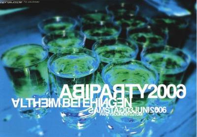 Party Flyer: AbiParty Gymnasium Ehingen in Altheim am 03.06.2006 in Altheim