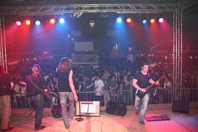 Party Flyer: Partynacht mit der Coverband Thunder am 21.07.2006 in Simmozheim