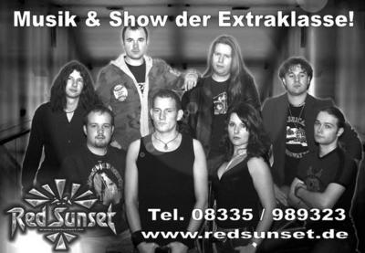 Party Flyer: MEGA Rock-Party mit RED SUNSET in Seifertshofen am 27.10.2006 in Ebershausen