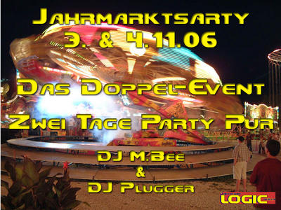 Party Flyer: Jahrmarktsparty am 03.11.2006 in Mlln