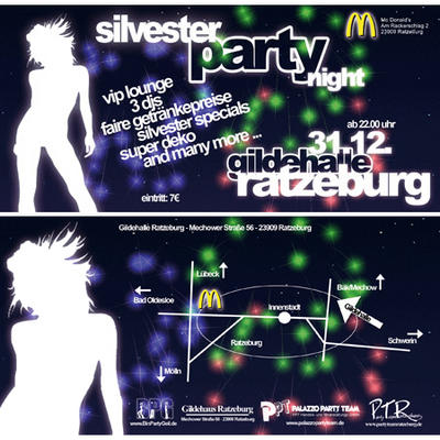 Party Flyer: Update: Riesen Silvesterparty 06/07 am 31.12.2006 in Ratzeburg