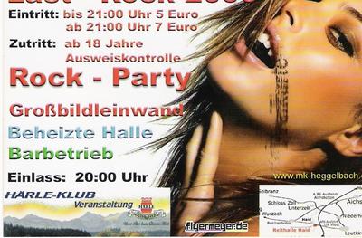Party Flyer: Last Rock mit Cover X in der Reithalle Haid/Leutkirch am 29.12.2006 in Leutkirch im Allgu