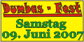 Party Flyer: Dumbas Fest 2007 der Riedhexen Ostrach am Sa. 09.06.2007 am 09.06.2007 in Ostrach