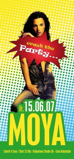 Party Flyer: Crash the Party am 15.06.2007 in Rostock