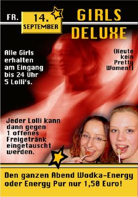 Party Flyer: SuperMx | Girls Deluxe am 14.09.2007 in Senden