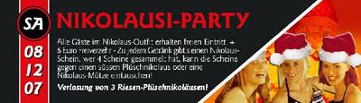 Party Flyer: Nikolausi-Party @ SuperMx am 08.12.2007 in Senden