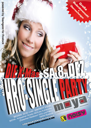 Party Flyer: HRO-SINGLE PARTY am 08.12.2007 in Rostock