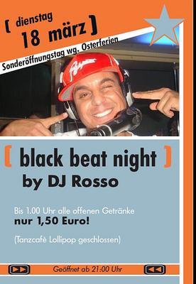 Party Flyer: Black Beat Night @ SuperMx am 18.03.2008 in Senden