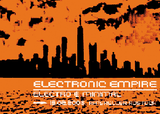 Party Flyer: ELECTRONIC EMPIRE am 15.02.2008 in Rostock