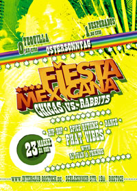 Party Flyer: Fiesta Mexicana am 23.03.2008 in Rostock