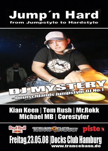 Party Flyer: Jumpn Hard am 23.05.2008 in Hamburg