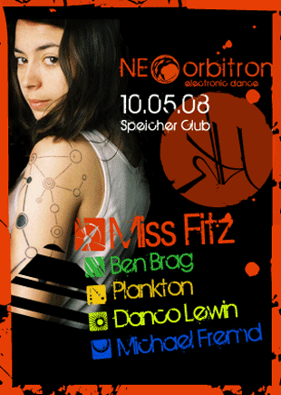 Party Flyer: Neo Orbitron am 10.05.2008 in Rostock
